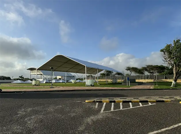 carpas tipo bodega modular temporal