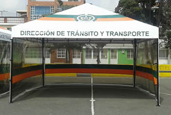 carpas direccion de transito transporte