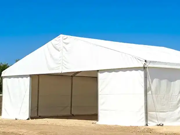 carpa para showroom de autos