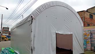 carpa semicircular