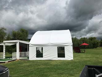 carpa tipo semihangar