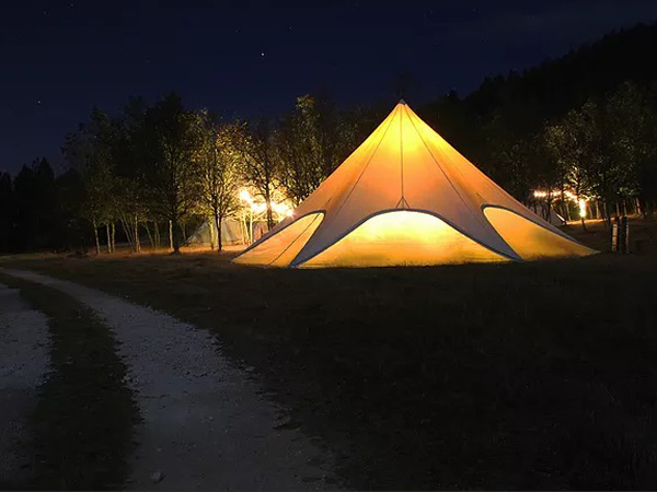 carpas araña campamento