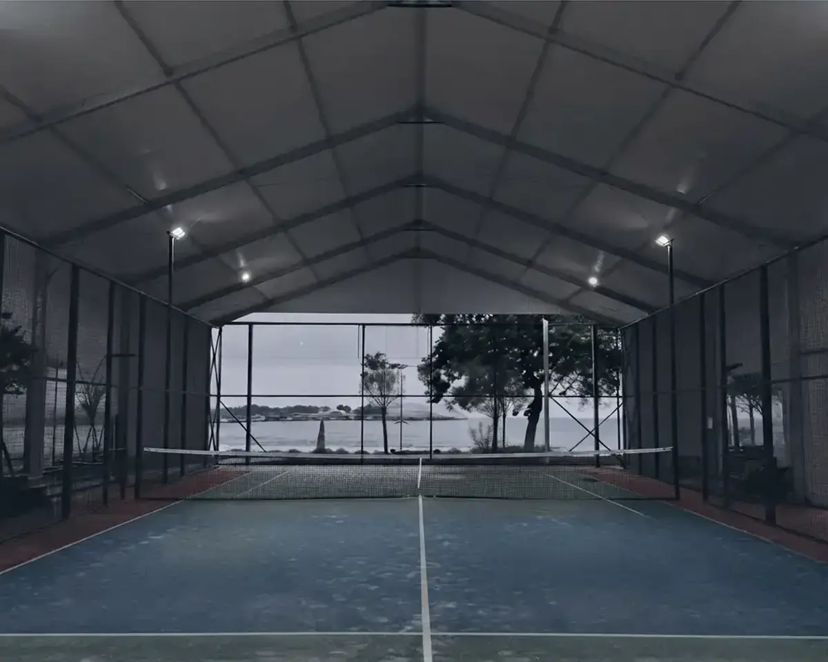 carpas para canchas de padel