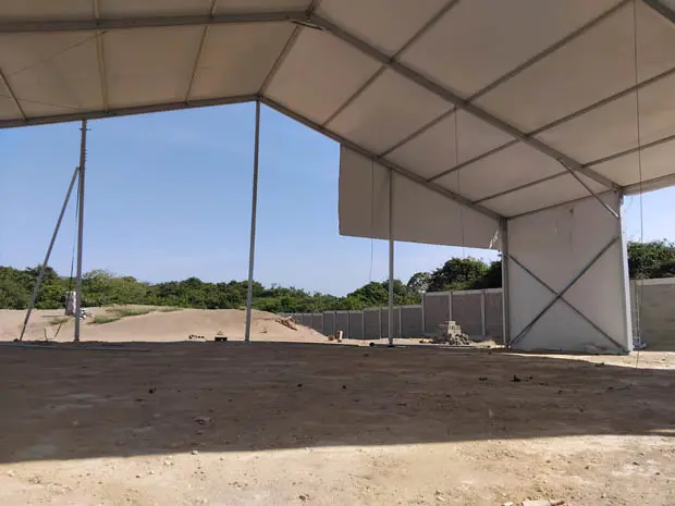 carpas para primeros auxilios