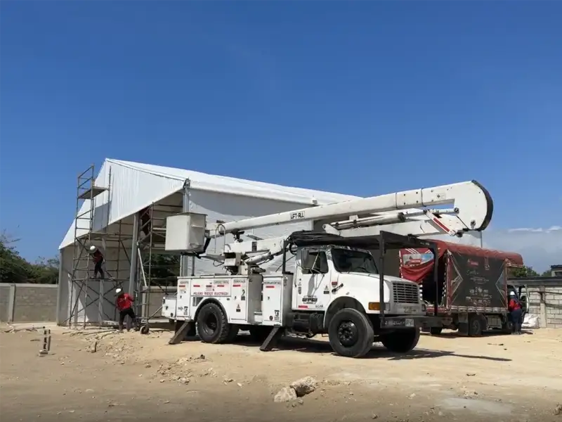 carpas para produccion y reorganizacion