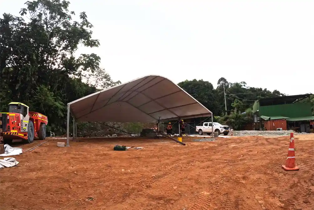 ventajas de utilizar carpas en petroleras